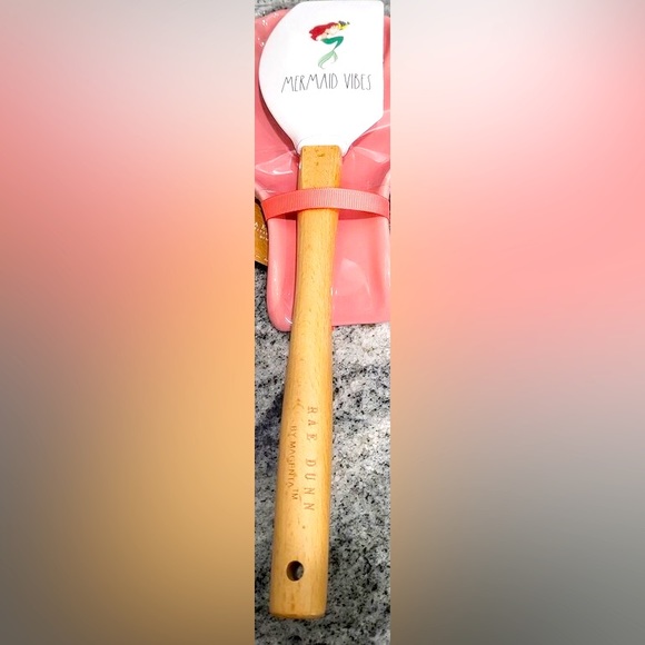 Disney Little Mermaid Spatula X Rae Dunn Mermaid Vibes - Picture 10 of 10